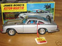 Gilbert Aston-Martin 007 James Bond Battery Car w/ Box